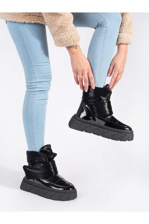 Melns  Sieviešu sniega zābaki 