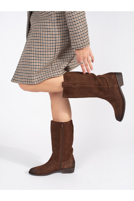 brūnas krāsas   Sieviešu zābaki typu   Sergio Leone brūnas krāsas   Sieviešu zābaki typu   Sergio Leone