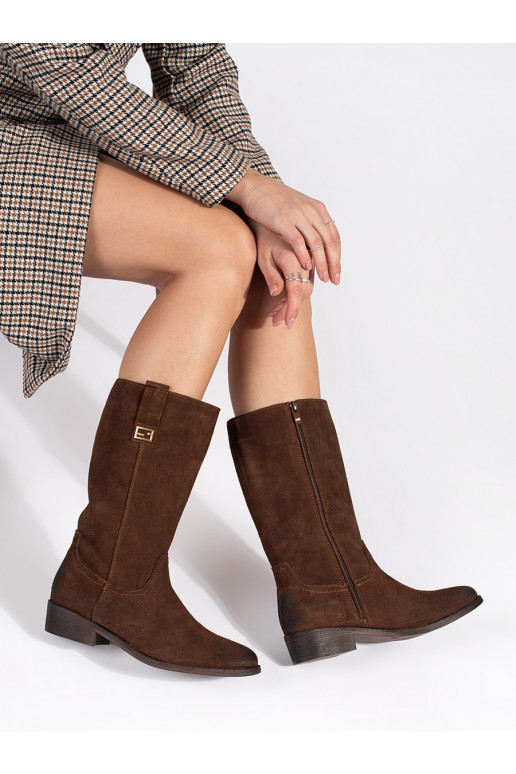 brūnas krāsas   Sieviešu zābaki typu   Sergio Leone brūnas krāsas   Sieviešu zābaki typu   Sergio Leone