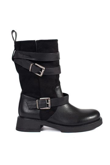 Melns sieviešu zābaki   2