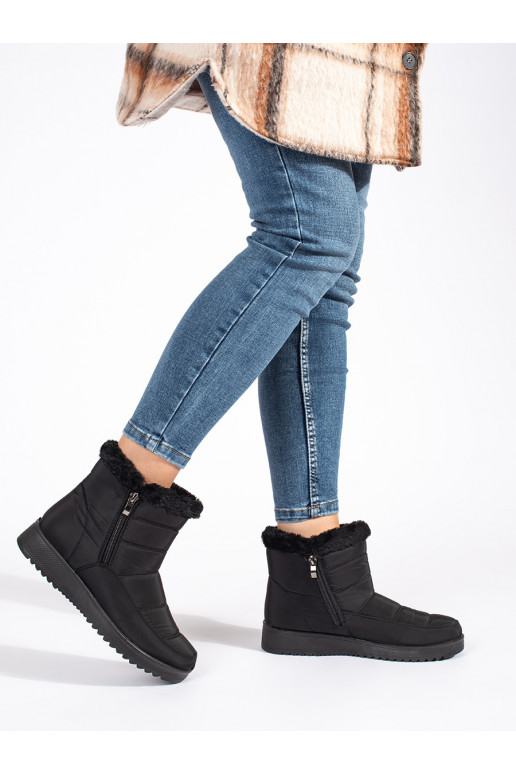 Melns  Sieviešu sniega zābaki