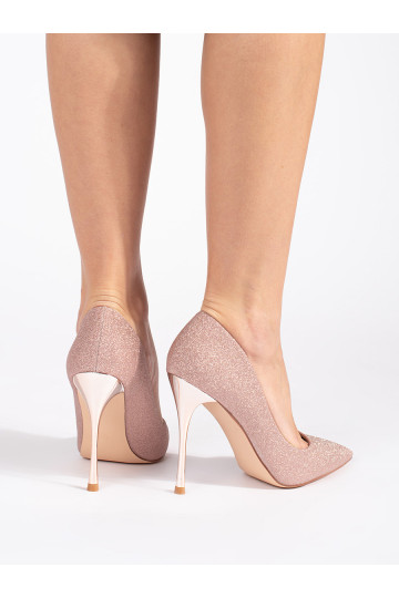 Spīdīgi - puszābaki na m obcasie 2