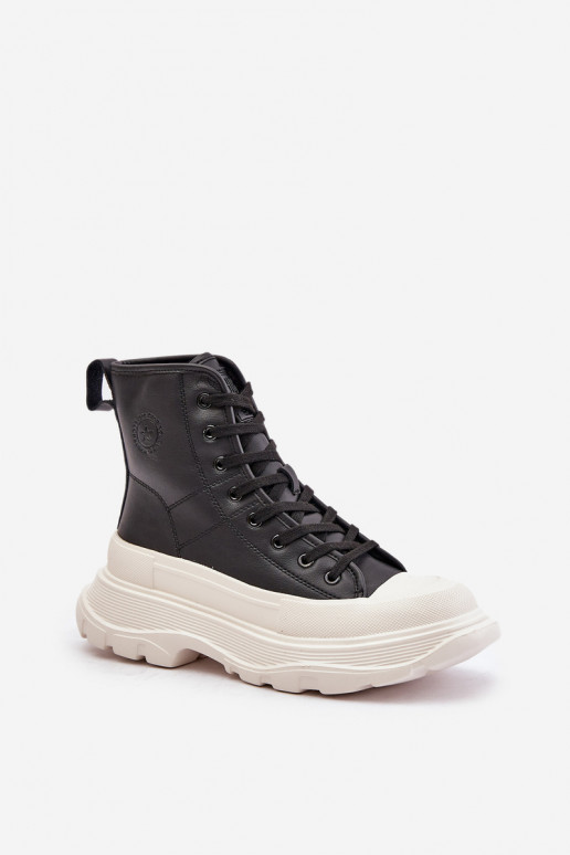 Āda siltināti brīvā laika apavi ar... Āda siltināti brīvā laika apavi ar...