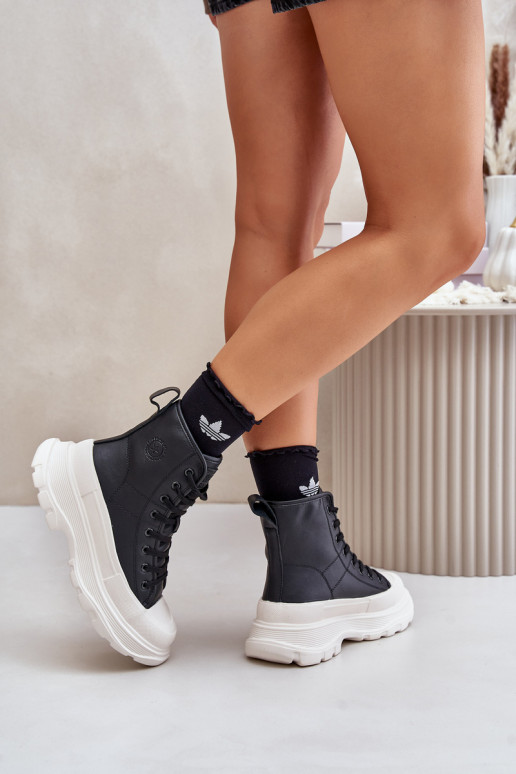 Āda siltināti brīvā laika apavi ar... Āda siltināti brīvā laika apavi ar...