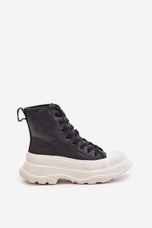 Āda siltināti brīvā laika apavi ar... Āda siltināti brīvā laika apavi ar...