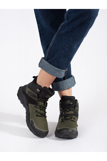 haki krāsas Trekinga apavi  2