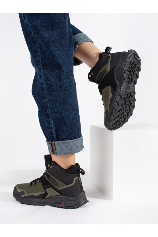haki krāsas Trekinga apavi 