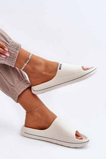  sieviešu čības Big Star NN274A043 baltas krāsas 2