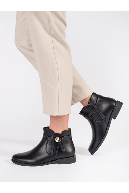 Melns sieviešu zābaki  