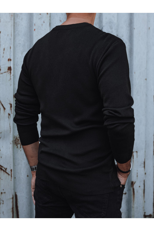 Vīriešu melns Džemperis