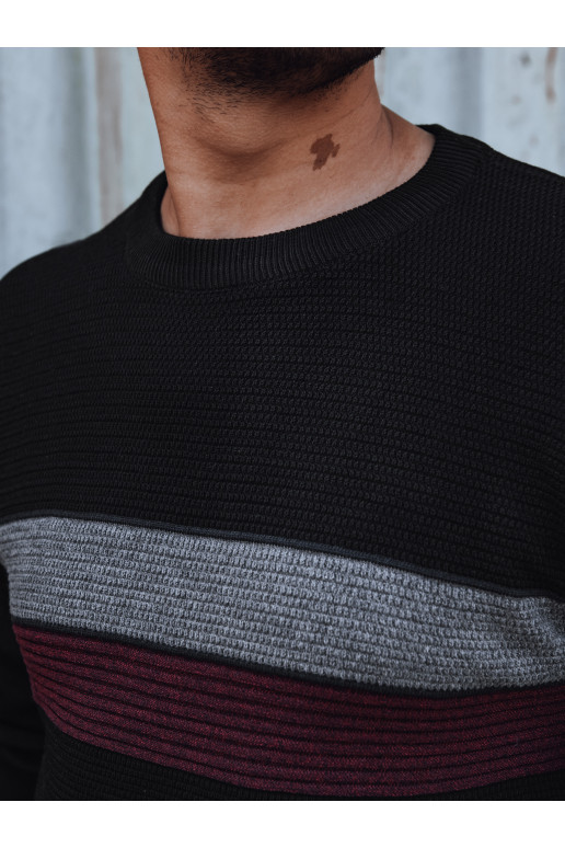 Vīriešu melns Džemperis