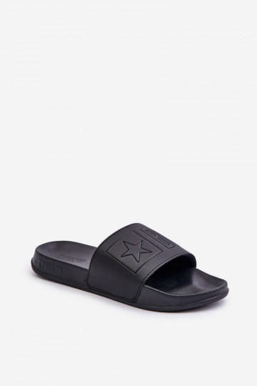 Vieglas čības uz pirksta sieviešu čības Big Star OO274040 Melns 2