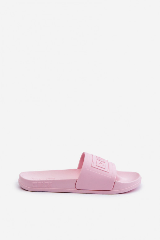  sieviešu čības Big Star OO274036 Rozā krāsas