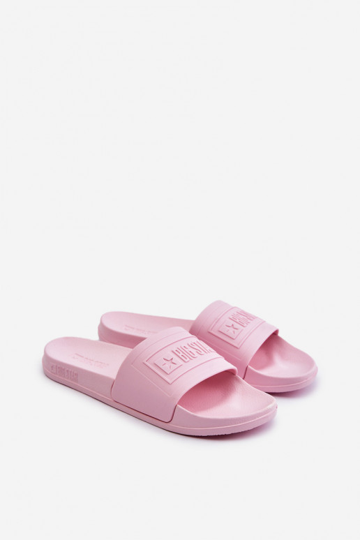  sieviešu čības Big Star OO274036 Rozā krāsas