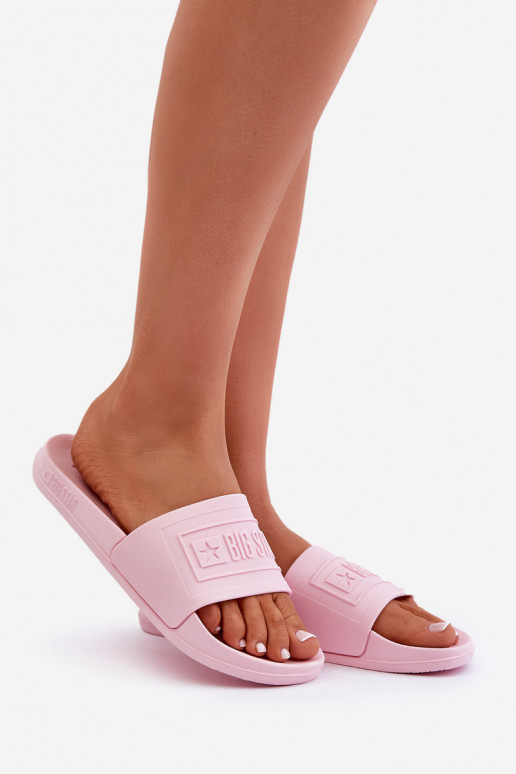  sieviešu čības Big Star OO274036 Rozā krāsas