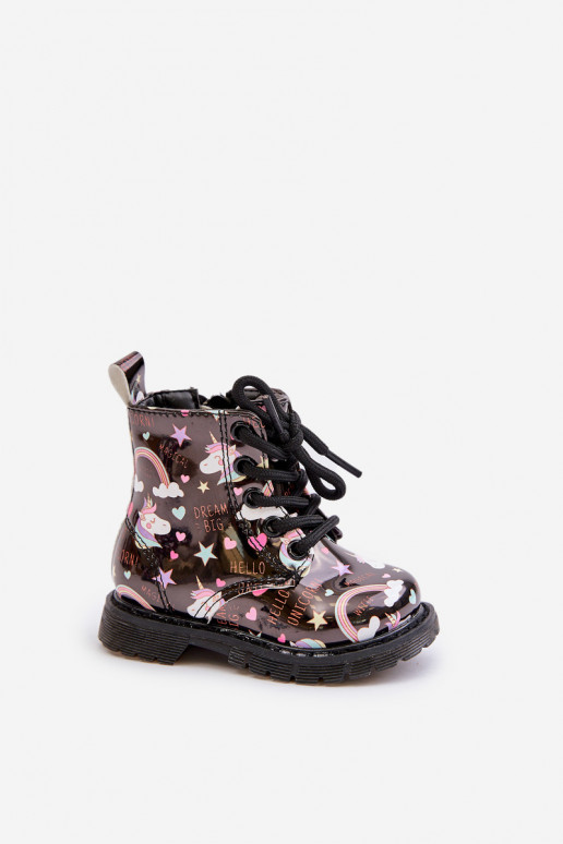 Bērnu apavi ar rāvējslēdzējiem  Melns Tiptop Bērnu apavi ar rāvējslēdzējiem  Melns Tiptop