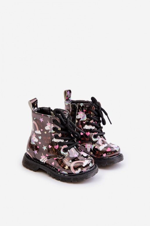 Bērnu apavi ar rāvējslēdzējiem  Melns Tiptop Bērnu apavi ar rāvējslēdzējiem  Melns Tiptop