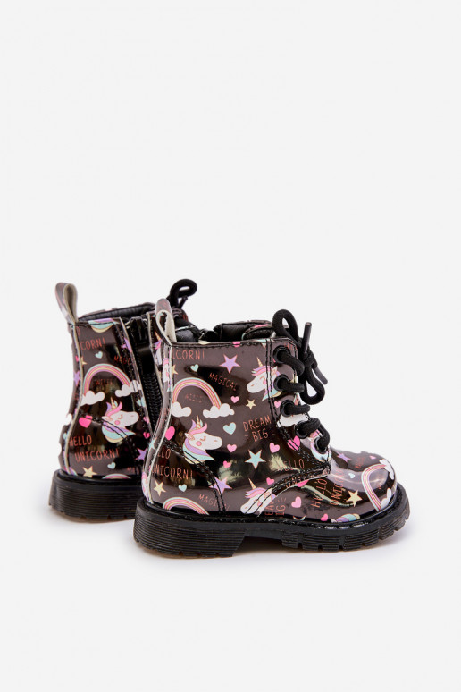 Bērnu apavi ar rāvējslēdzējiem  Melns Tiptop Bērnu apavi ar rāvējslēdzējiem  Melns Tiptop