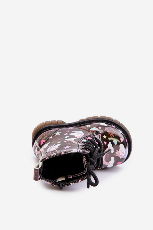 Bērnu apavi ar rāvējslēdzējiem  Melns Tiptop Bērnu apavi ar rāvējslēdzējiem  Melns Tiptop