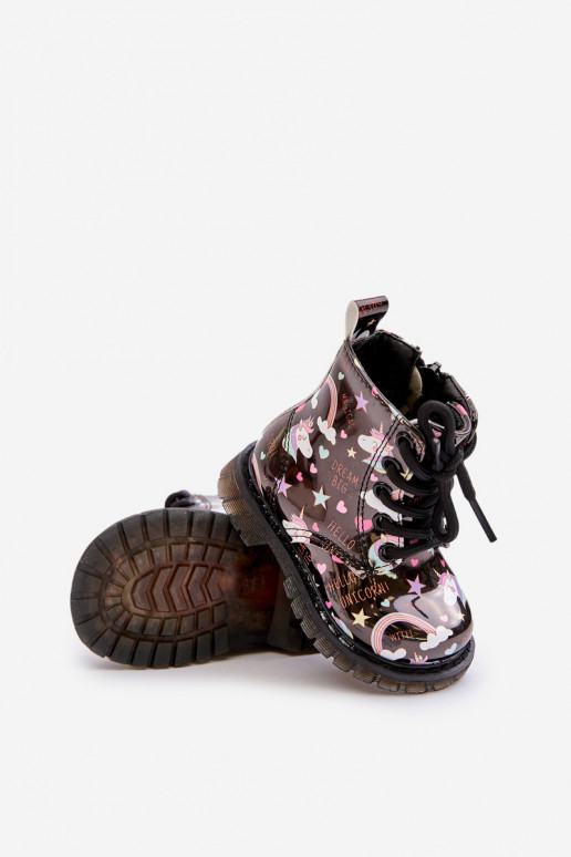 Bērnu apavi ar rāvējslēdzējiem  Melns Tiptop Bērnu apavi ar rāvējslēdzējiem  Melns Tiptop