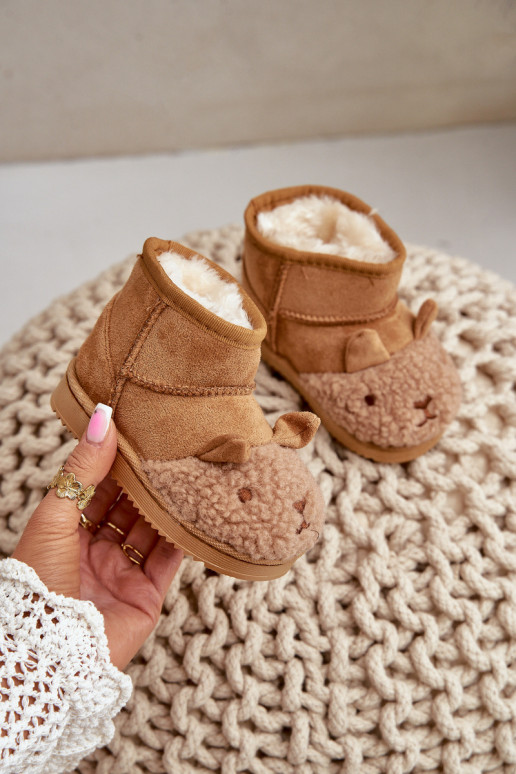 Ziemas sniega apavi Lamy brūnas krāsas Esandira Ziemas sniega apavi Lamy brūnas krāsas Esandira