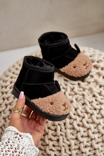 Ziemas sniega apavi Lamy Melns Esandira