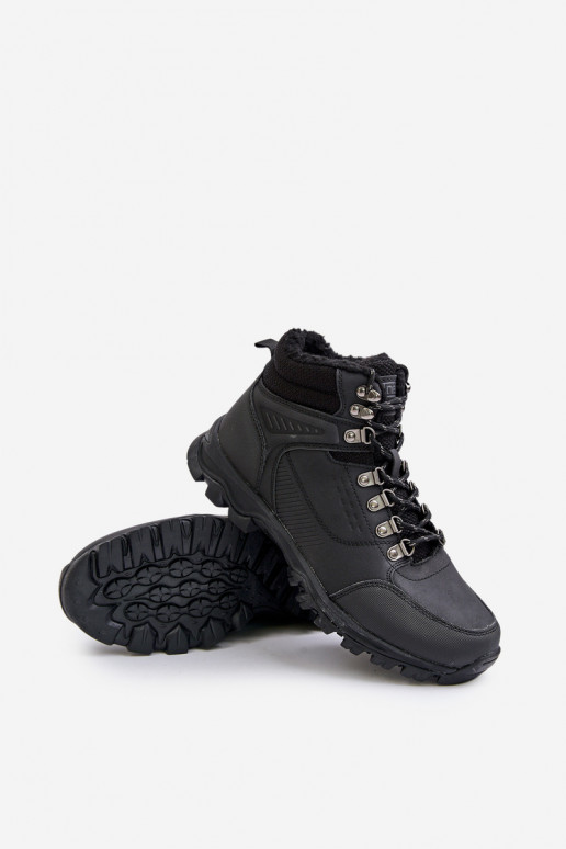 Siltināti pārgājienu zābaki  Melns Loreinae