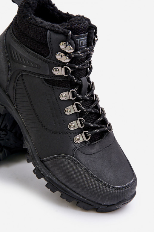 Siltināti pārgājienu zābaki  Melns Loreinae