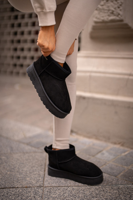 Zems sniega apavi ar platformu Big...