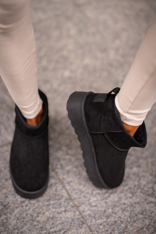 Zems sniega apavi ar platformu Big...