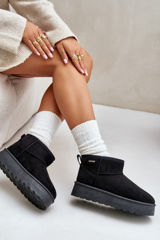 Zems sniega apavi ar platformu Big...