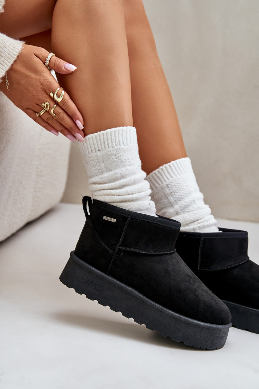 Zems sniega apavi ar platformu Big...