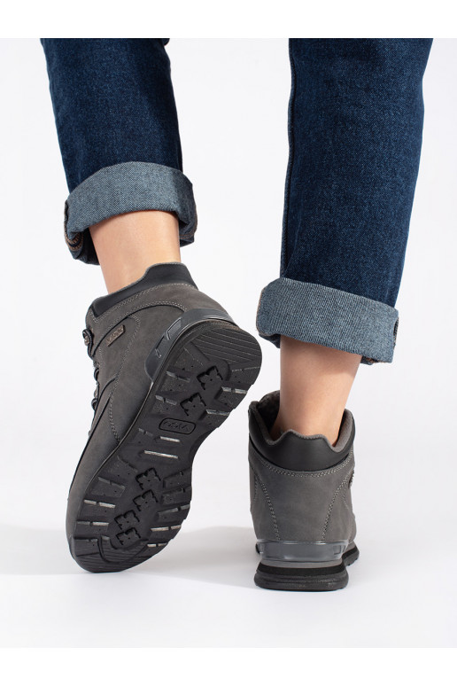 Pelēkas krāsas  Zābaki