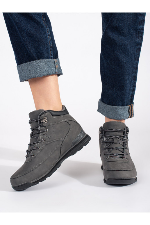 Pelēkas krāsas  Zābaki