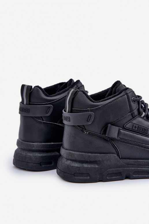  modeļa apavi  siltināti Big Star OO174587 HI-POLLY SYSTEM Melns