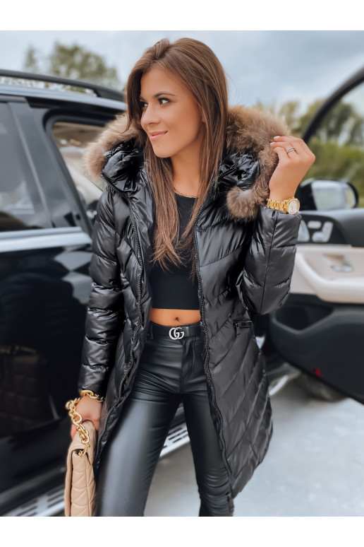 PREMIUM sieviešu ziemas jaka melna...