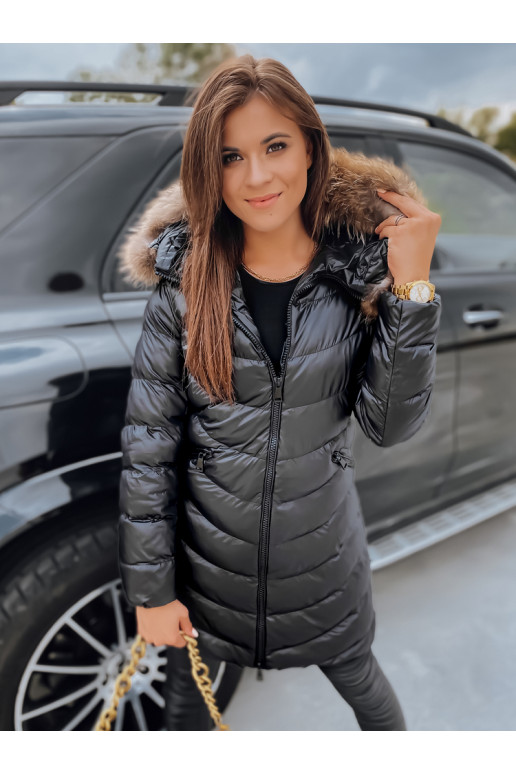 PREMIUM sieviešu ziemas jaka melna...