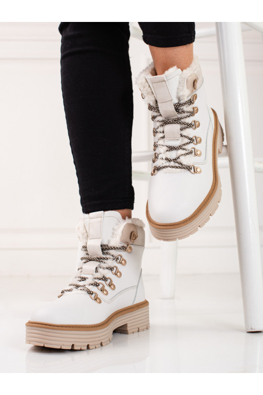 baltas krāsas Sieviešu zābaki