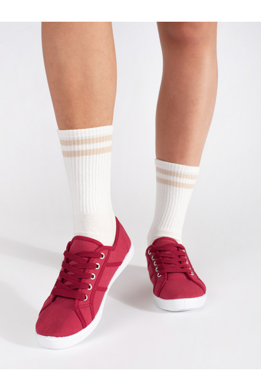 sarkanas krāsas  Sieviešu zābaki