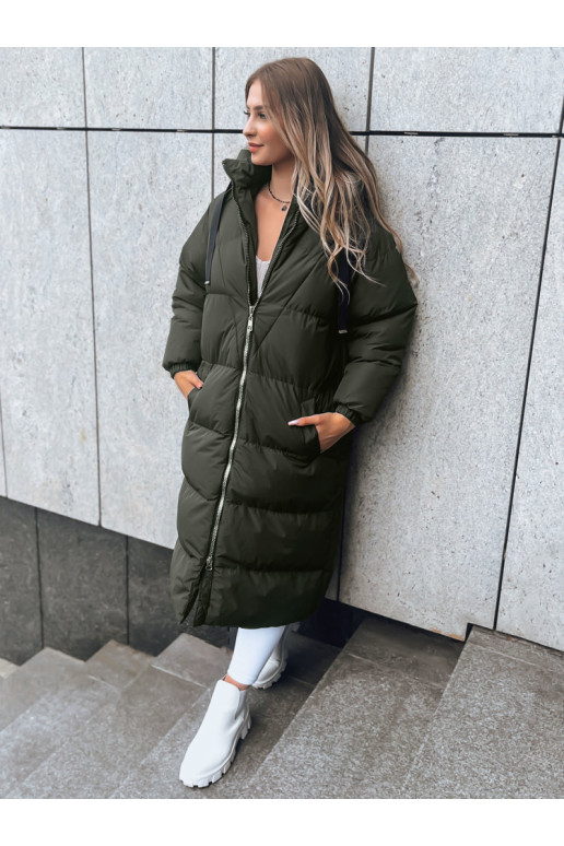 COZYSEASON sieviešu ziemas jaka zaļa