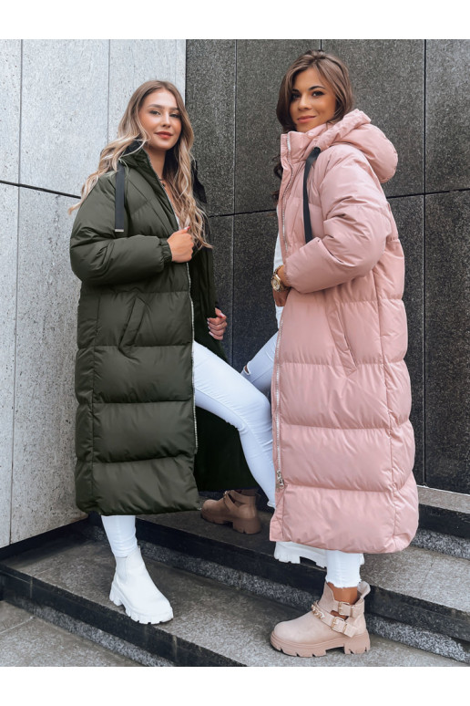 COZYSEASON sieviešu ziemas jaka zaļa COZYSEASON sieviešu ziemas jaka zaļa