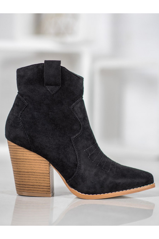 Kovboju stila puszābaki ar papēdi