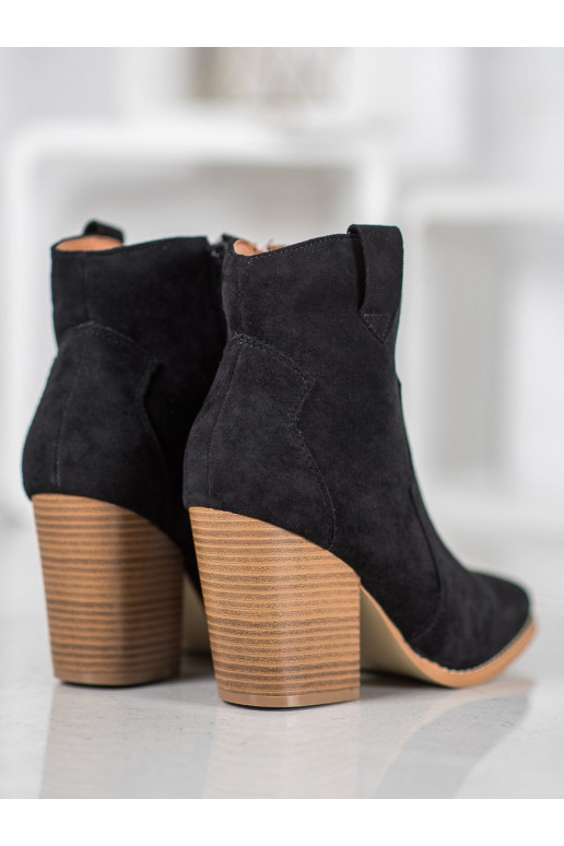 Kovboju stila puszābaki ar papēdi