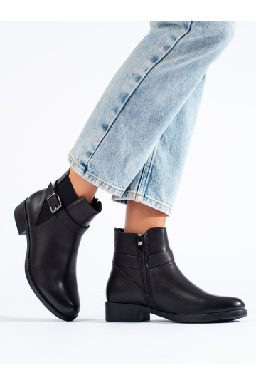 Melns  zābaki z elastyczną wstawką 2