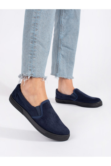 Zilas krāsas Zilas krāsas kurpes  slip on