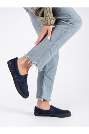 Zilas krāsas Zilas krāsas kurpes  slip on 2