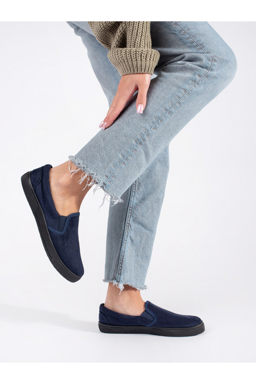 Zilas krāsas Zilas krāsas kurpes  slip on