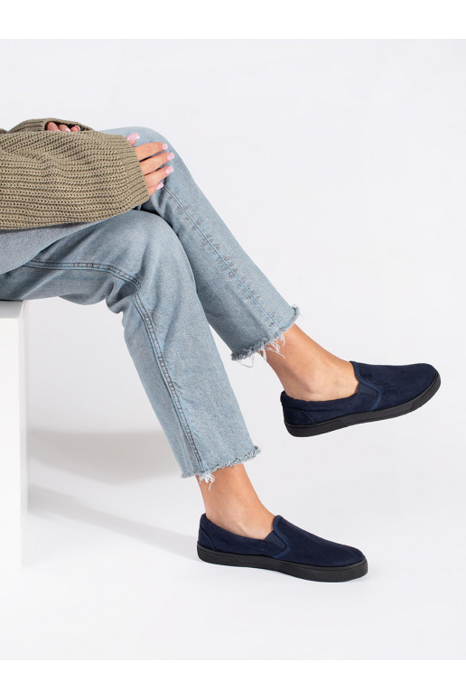 Zilas krāsas Zilas krāsas kurpes  slip on