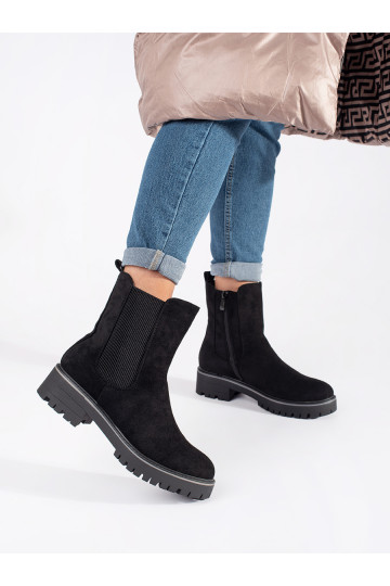 Melns  zābaki  z elastyczną wstawką