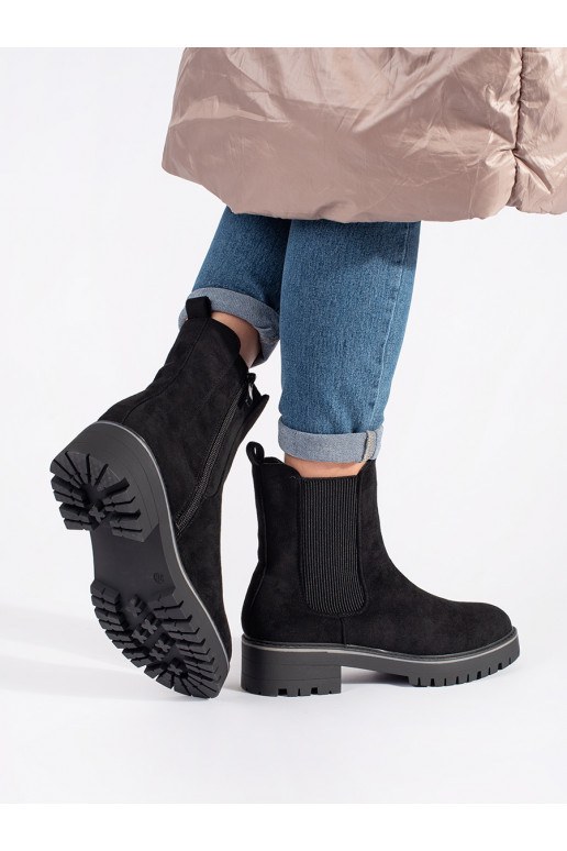 Melns  zābaki  z elastyczną wstawką